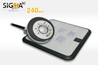 Wasserbettheizung Sigma-K Electroclean-Siegel Keramik Heizung Sigma-K